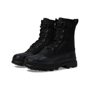 NEW Sorel Caribou Royal Men's 8 Waterproof Boots Insulated Winter Snow BLACK